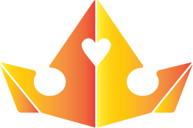 Crown w/ Heart Hollow (sans sparkles) | Adobe Illustrator