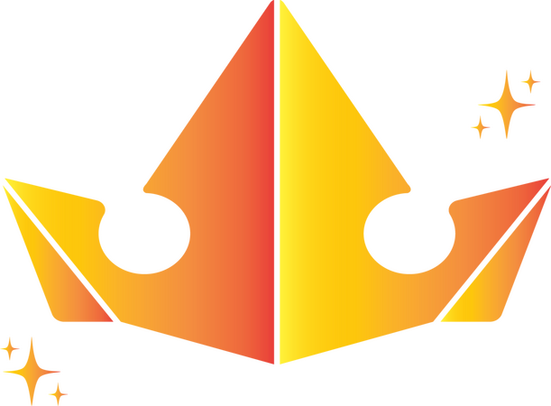 Crown and Sparkles | Adobe Illustrator